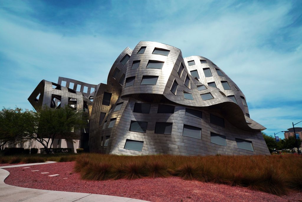 how did they build that lou ruvo center for brain health las vegas